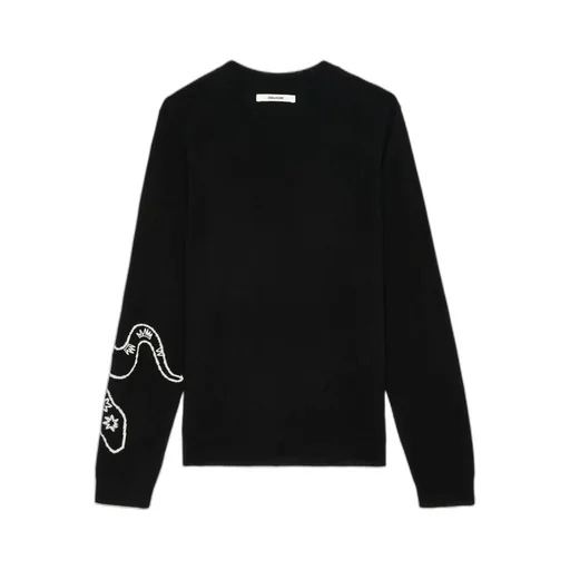 Long-Sleeved Wool Sweater