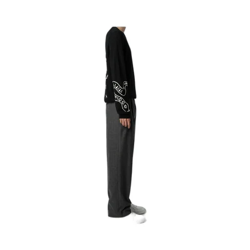 Long-Sleeved Wool Sweater
