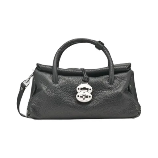 Twist-Lock Fastened Top Handle Bag