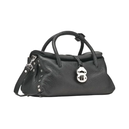 Twist-Lock Fastened Top Handle Bag