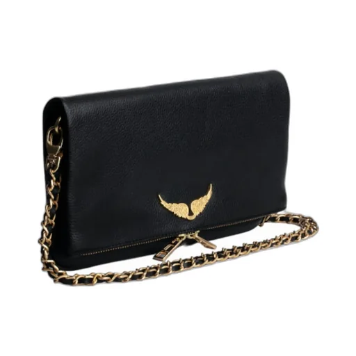 Rock Logo-Plaque Shoulder Bag