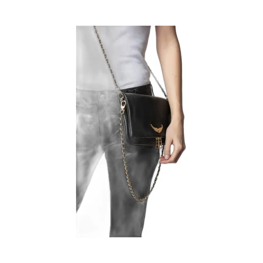 Rock Logo-Plaque Shoulder Bag
