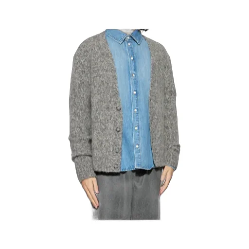 V-Neck Knitted Cardigan