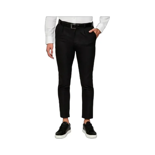 Pleated Drawstring Trousers