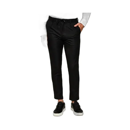 Pleated Drawstring Trousers