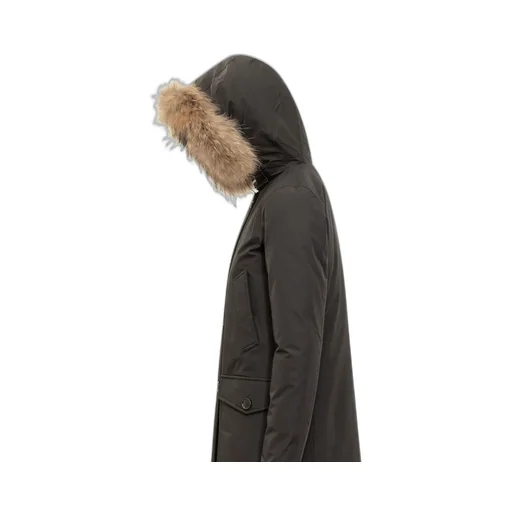 Fur Hooded Down Jacket