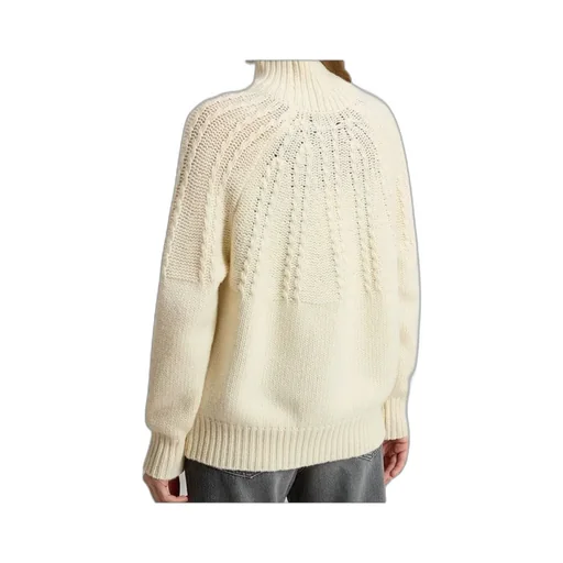 Cable-Knit Turtleneck Sweater