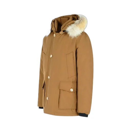 Removable-Fur Hooded Jacket