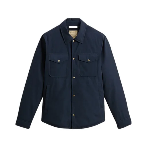 Flap-Pocket Shirt Jacket
