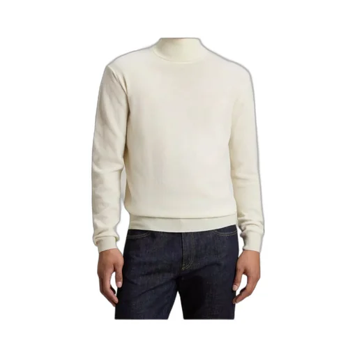 Embroidered-Logo Turtleneck Sweater