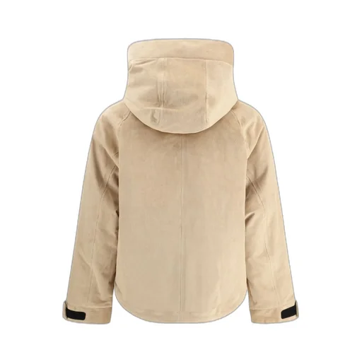Hooded Corduroy Jacket