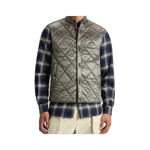 Diamond-Quilting Vest