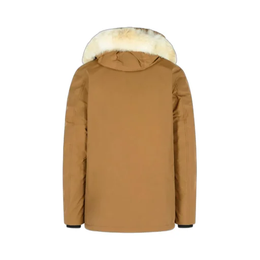 Removable-Fur Hooded Jacket