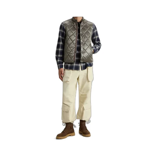 Diamond-Quilting Vest