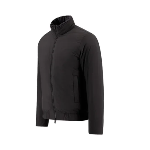 High-Neck Bomber Padded Jacket