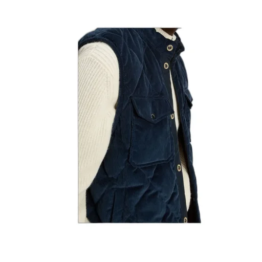 Stand Collar Vest