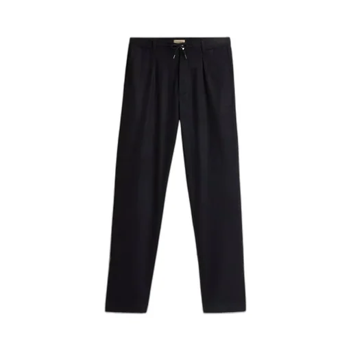Pleated Drawstring Trousers