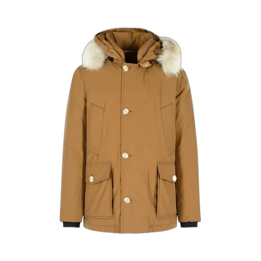 Removable-Fur Hooded Jacket