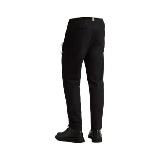 Pleated Drawstring Trousers