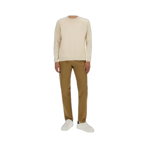 Raglan-Sleeves Crew-Neck Sweater