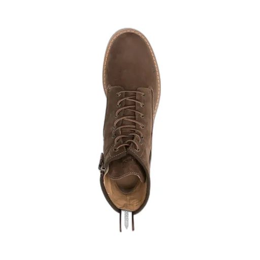 Main Logo Embossed Combat Boots