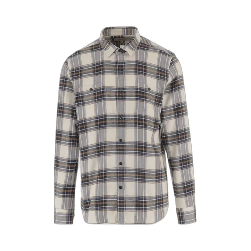 Check-Pattern Flannel Shirt