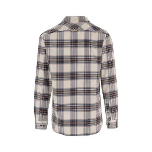 Check-Pattern Flannel Shirt