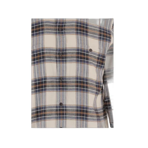Check-Pattern Flannel Shirt