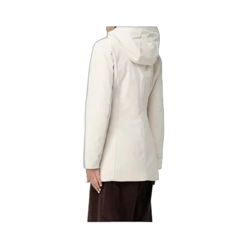 Zip-Fastening Hooded Coat