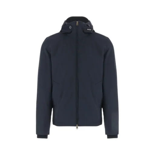 Hooded Zip-Front Coat