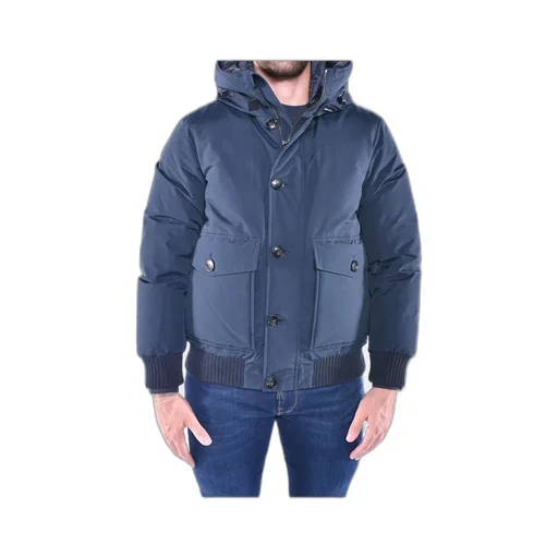 Hooded Polar Bomber Down Jacket