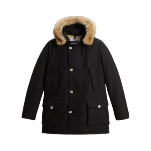 Parka With Fur Trim