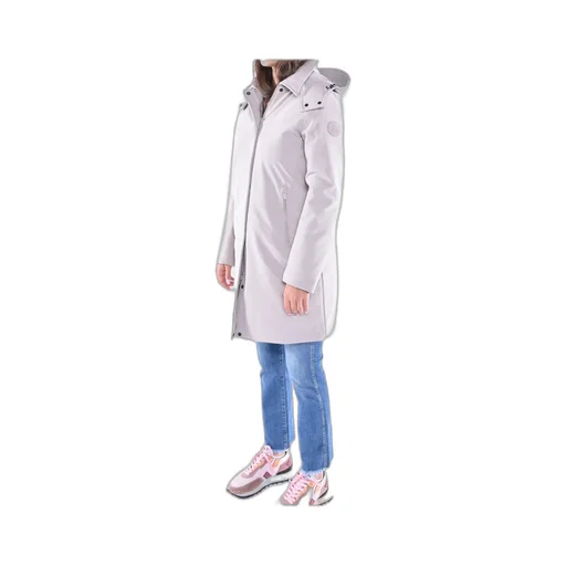 Logo Patch Hooded Parka