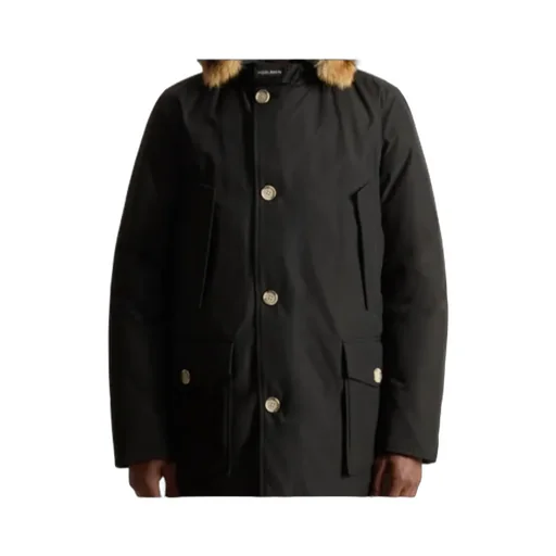 Parka With Fur Trim