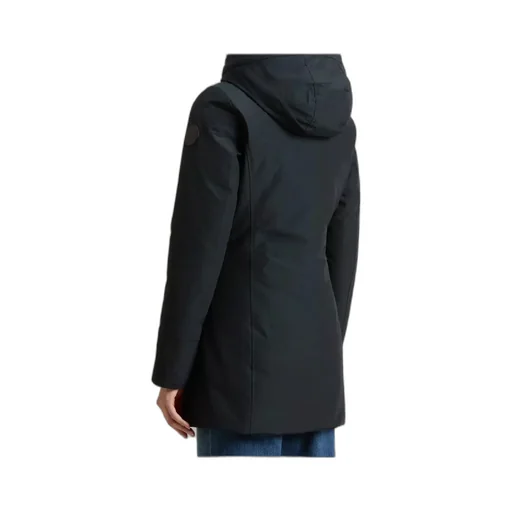 Boulder Parka In Ramar Cloth With Hood And Detachable Faux Fur Trim