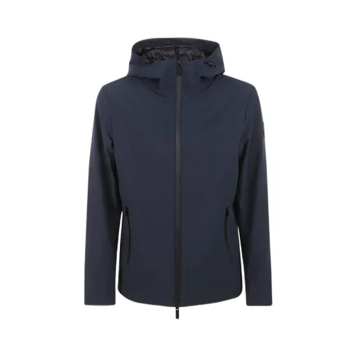 Zip-Up Hooded Down Jacket