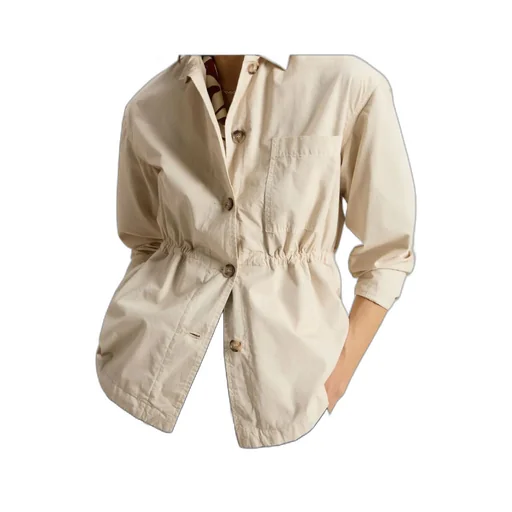 Garment-Dyed Overshirt