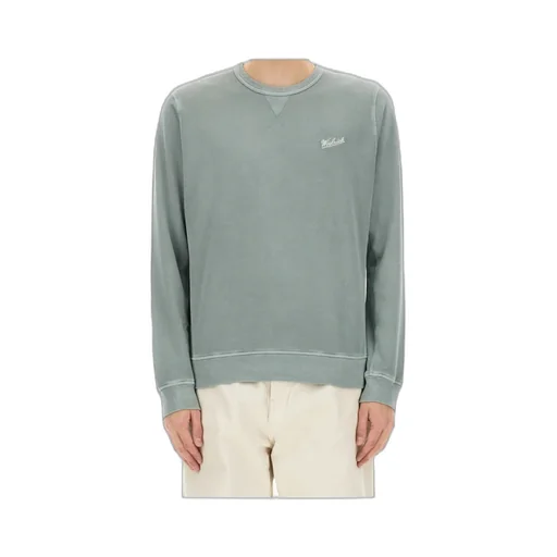 Logo Embroidered Crewneck Sweatshirt
