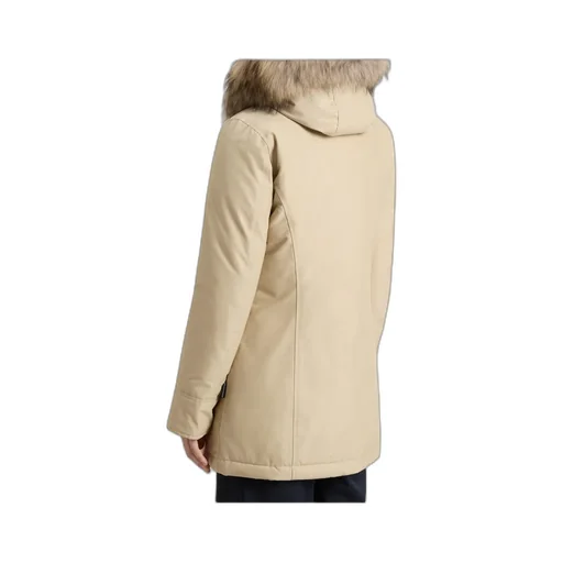 Long-Sleeved Hooded Coat