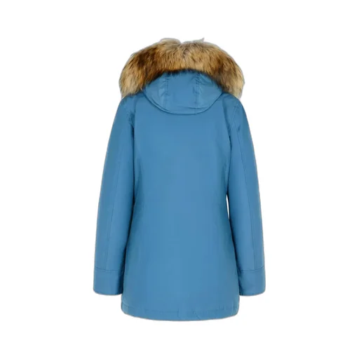 Arctic Fur-Trimmed Hooded Parka
