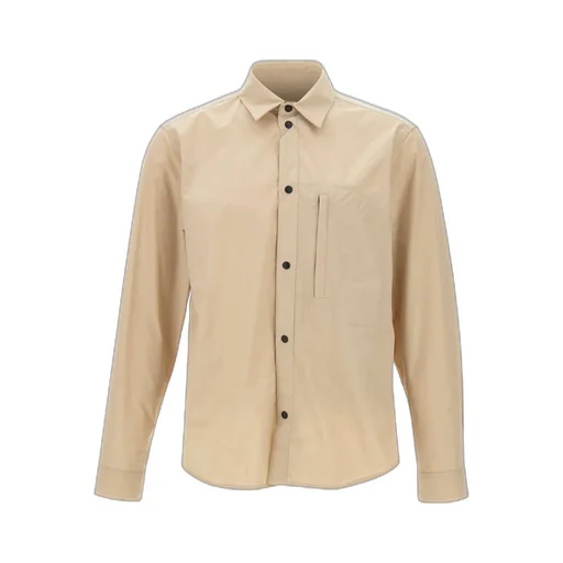 Buttoned Long-Sleeved Shirt