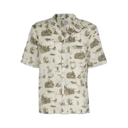 Graphic Printed Buttoned Shirt