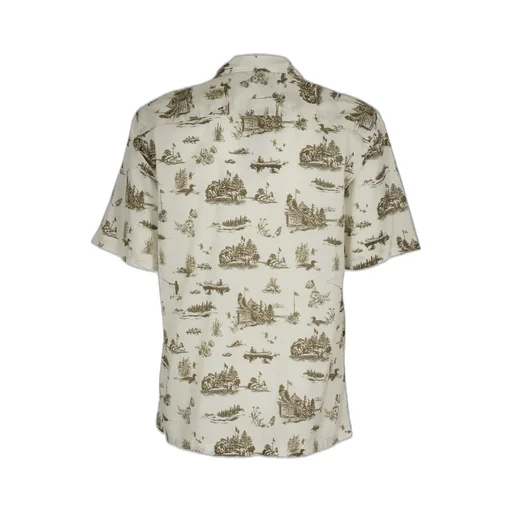 Graphic Printed Buttoned Shirt