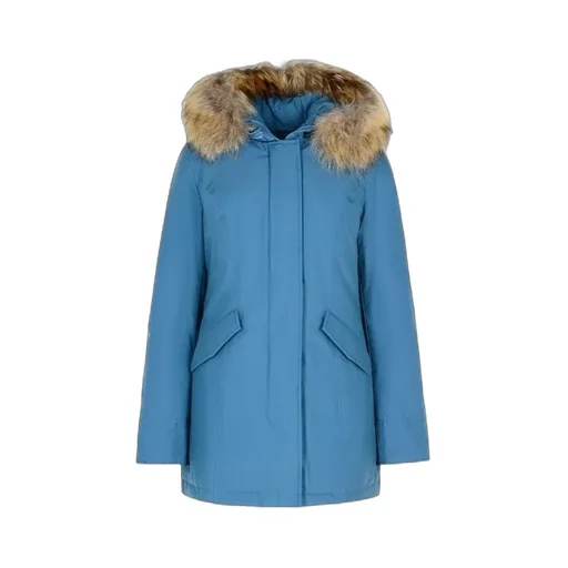 Arctic Fur-Trimmed Hooded Parka