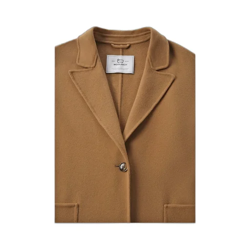 Logo Long-Sleeved Coat