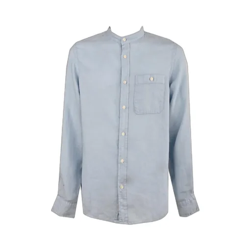Long-Sleeved Buttoned Shirt