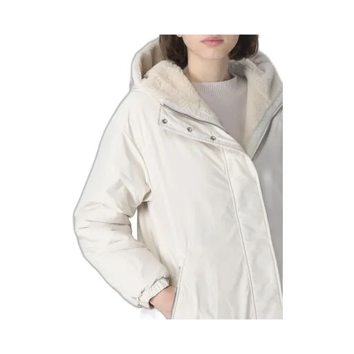 Reversible Hooded Parka Coat