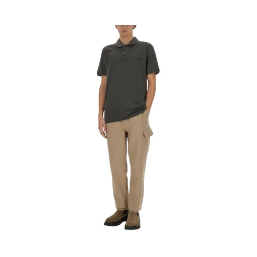 Mackinack Logo Embroidered Polo Shirt