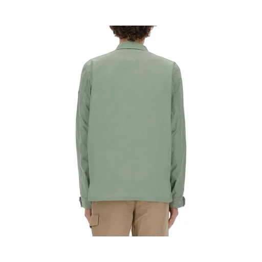Zip-Up Long-Sleeved Shirt Jacket