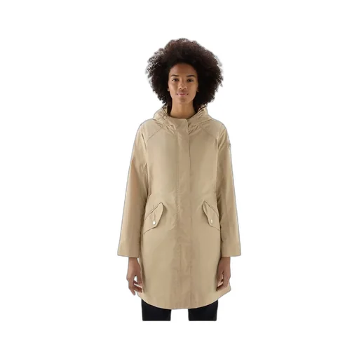 Logo Hooded Coat